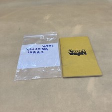 1974 FORD CAPRI OWNERS