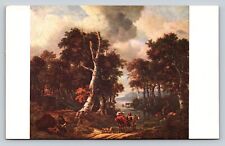 Musee Du Louvre (Ecole Hollandaise) -Jacob Ruysdael, La Foret VINTAGE Postcard