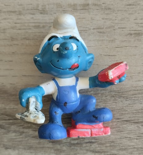 Figurine schtroumpf maçon - schtroumpf,
