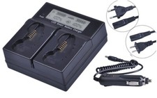 Chargeur rapide LCD double