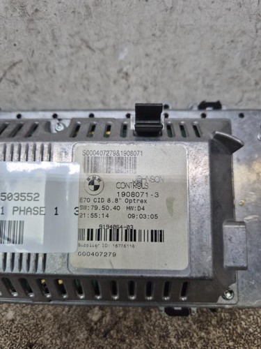 Ecran gps bmw e71 phase - ecran, 1