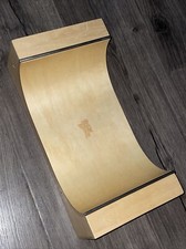 Tech Deck Spin Master 2011 Wood SK8 Parks Real Wood Half Pipe Board Ramp Rare