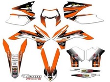 2014-2015 KTM Excf 200 250 350 500 Graphique Kit Déco Stickers Décor Moto
