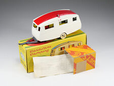 CIJ - 3/27 - Notin Camping Caravan - Red and Cream - In Box