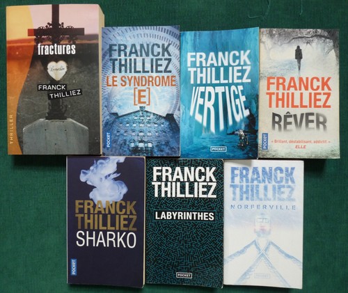 Franck thilliez lot - :,