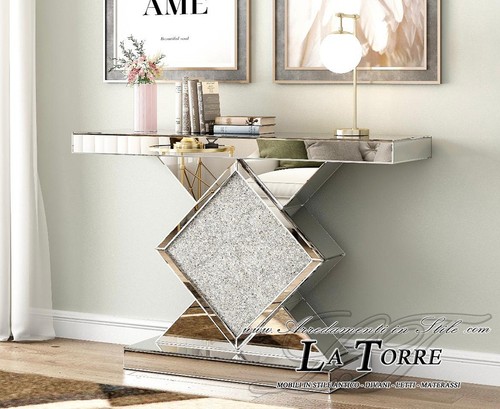 Console miroir moderne - console,
