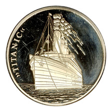 France médaille 2010 Paquebot Titanic White Star SUP Cupro-aluminium Nickel