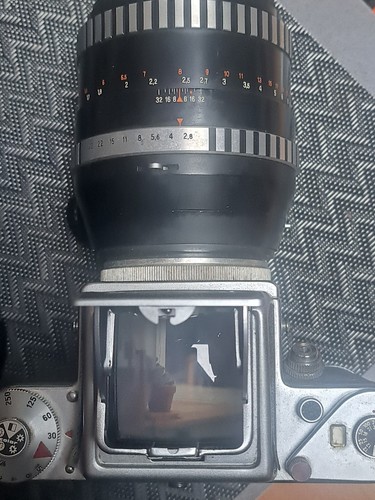 Pentacon six aus - six, 180mm