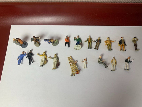 Lot personnages peintres - lot, peintres-