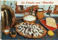 LA CROUTE AUX MORILLES RECIPE EMILIE BERNARD CROSTATA MORCHELLE MUSHROOMS CHEESES