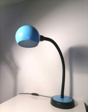 Lampe à posé Rétro italienne  eye ball,  80cm flexible Année 80 style Memphis