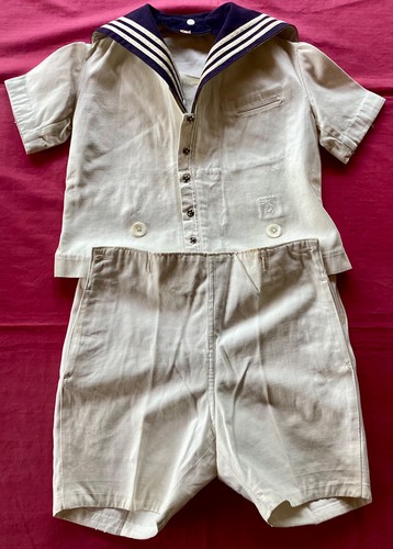 Costume marin enfant ancien - costume,