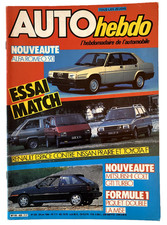 AUTO-HEBDO ★ NUMERO 426 ★ 28 JUIN 1984 ★ RENAULT ESPACE CONTRE NISSAN PRAIRIE