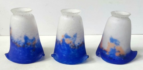Tulipe pate verre bleu et - pate,
