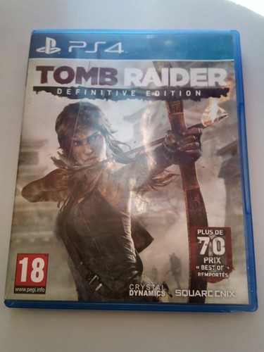 Jeux video ps4 tomb raider - jeux,