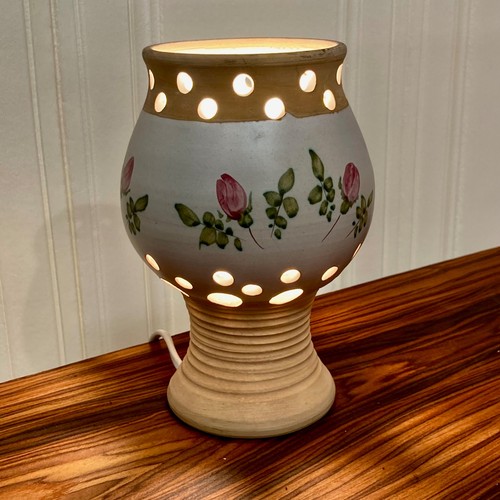 Lampe terre cuite - lampe, en