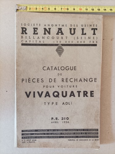 Renault catalogue pièces - renault., de