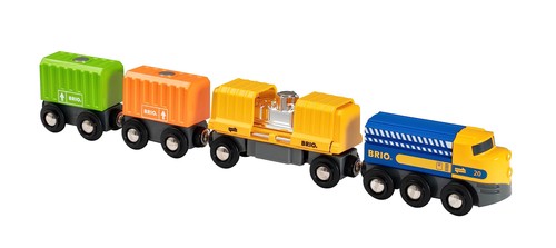 Brio world three wagon cargo - brio,
