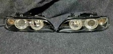Eu Pair L & R Xenon Headlights Assembly For 2001-2003 BMW E39 540i 525i 530i M5