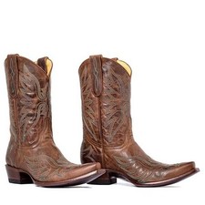 Bottes santiags MEXICANA cuir