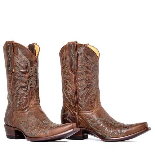 Bottes santiags mexicana cuir - bottes,