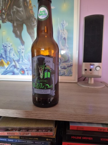 Bière vide iron maiden beer - vide,
