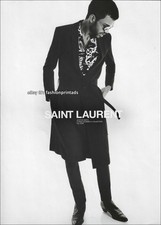 SAINT LAURENT 1-Page PRINT AD Spring 2021 JUSTICE SMITH David Sims