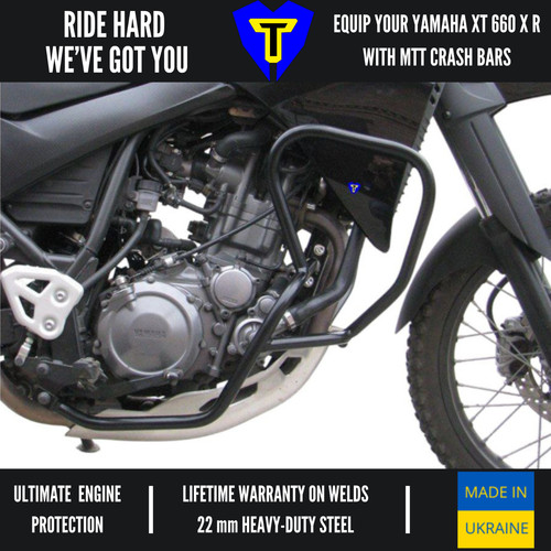 Garde moteur mtt crash bars - garde,