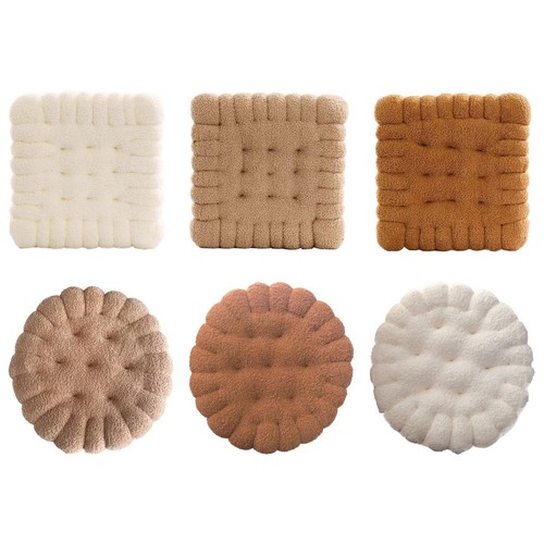 Coussin forme biscuit - forme, de