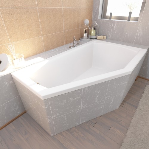 Baignoire bain angle - baignoire,