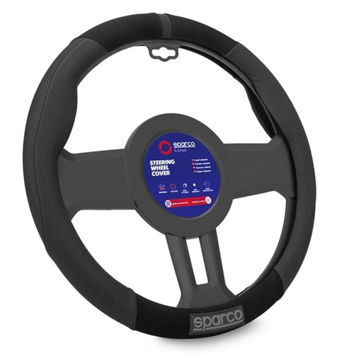 Couvre volant sparco noir - volant,
