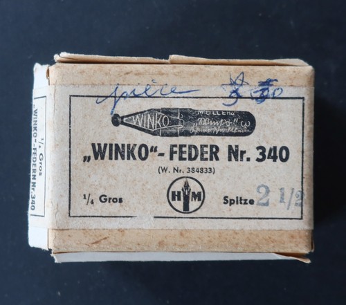 Boite plume winko feder - winko, nr