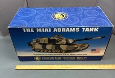 Franklin Mint The M1A1 Abrams Tank 1/24 Scale Camouflage w/ Box Precision Model