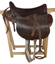 Cavalry saddle model 1874 French WW1 14 18 1914 1918