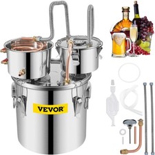 VEVOR Equipement de distillation d'alcool vin d'eau distillateur