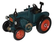 Tracteur en Tôle Modèle Voiture Ancienne Marque Lanz Bulldog D95/D1506 L 27 CM