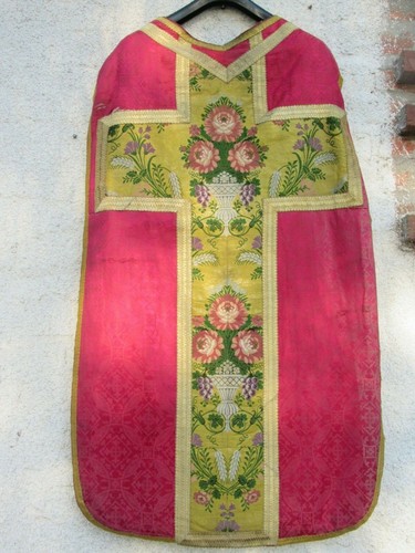 02g4 ancien chasuble - ancien, de