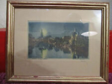 Eau forte originale Hubert