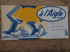 buvard à l'aigle bottes