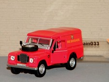 LAND ROVER Série III 109 FIRE BRIGADE CARARAMA 1/43 Ref 451750