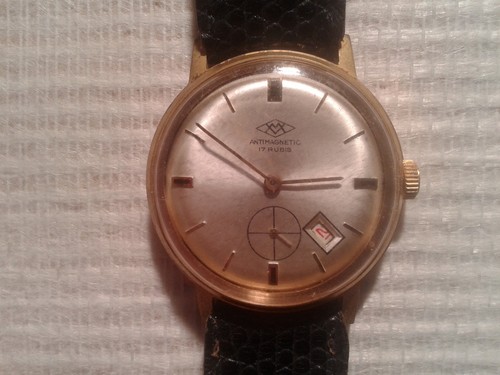 Montre homme plaqué - , or