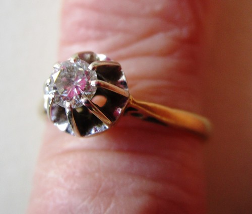 Bague solitaire ors - solitaire,