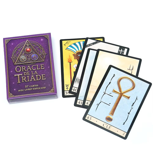 Jeu cartes divination - jeu, de