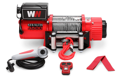 Treuil stealth 4500lb 12v - 4500lb,