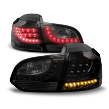 Original Newdesign LED Feux Arrières Noir Dynamique Clignotant pour VW GOLF 6