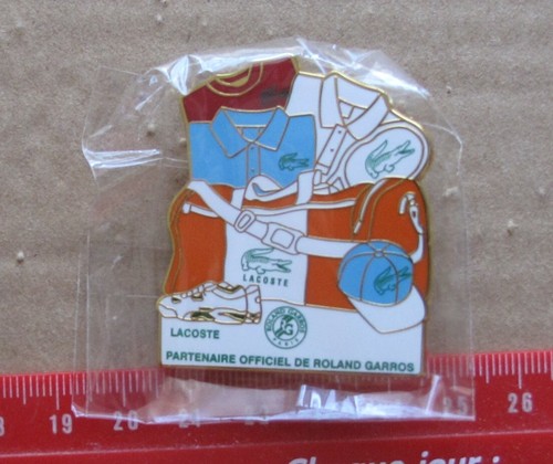 Pin roland garros lacoste - pin's,