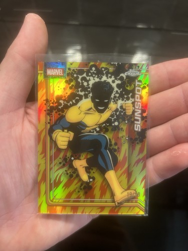 Carte topps chrome marvel - carte,