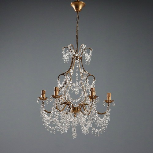Lustre ancien fer métal - ancien,