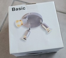 plafonnier 3 spots gu10 inclus