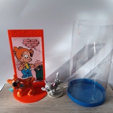 Boule et Bill - Figurine Flunch 2002-Bill avec Poisson & Caporal le Chat avec Os